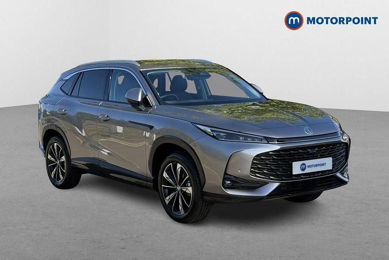 Silver New 2025 MG HS Trophy SUV | £22,999 (Expensive) - Image 1/4
