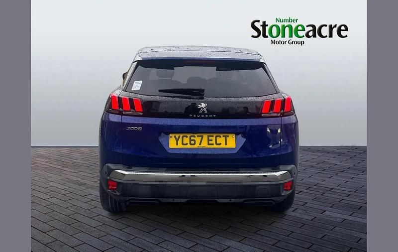 Used Peugeot 3008 Allure 117 HP (86 kW) 2017 Blue SUV