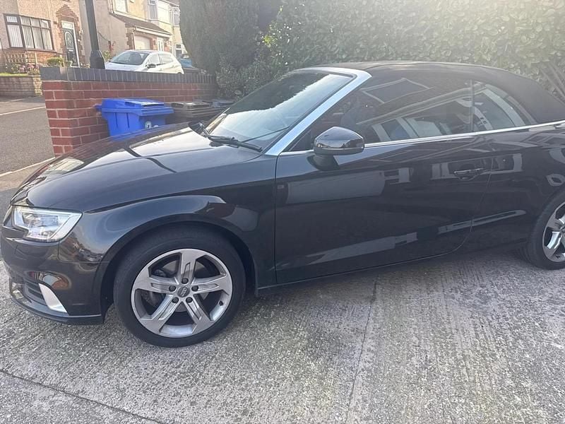 Used Audi A3 Cabriolet Sport 150 HP (110 kW) 2017 Black Cabriolet