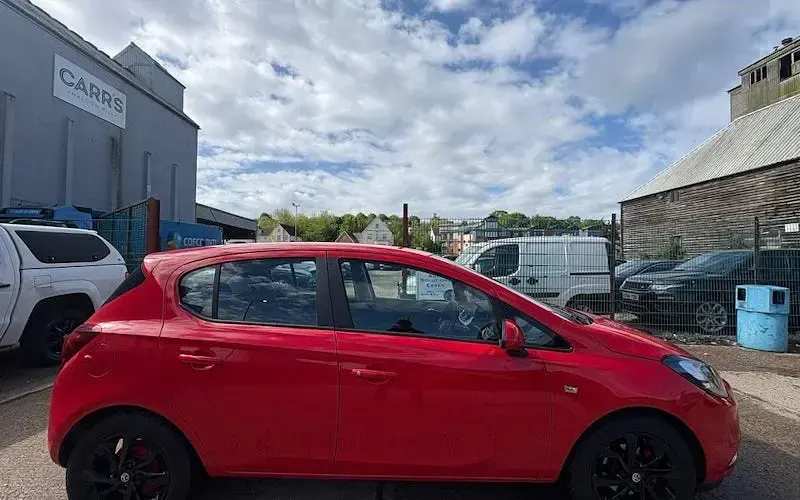 Gebraucht Vauxhall Corsa SRi 75 PS (55 kW) 2017 Rot Kleinwagen