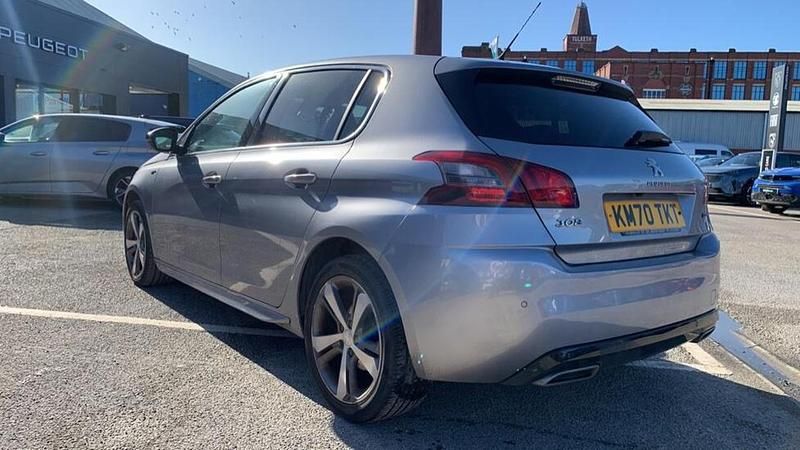 Used Peugeot 308 GT 129 HP (94 kW) 2020 Grey Hatchback