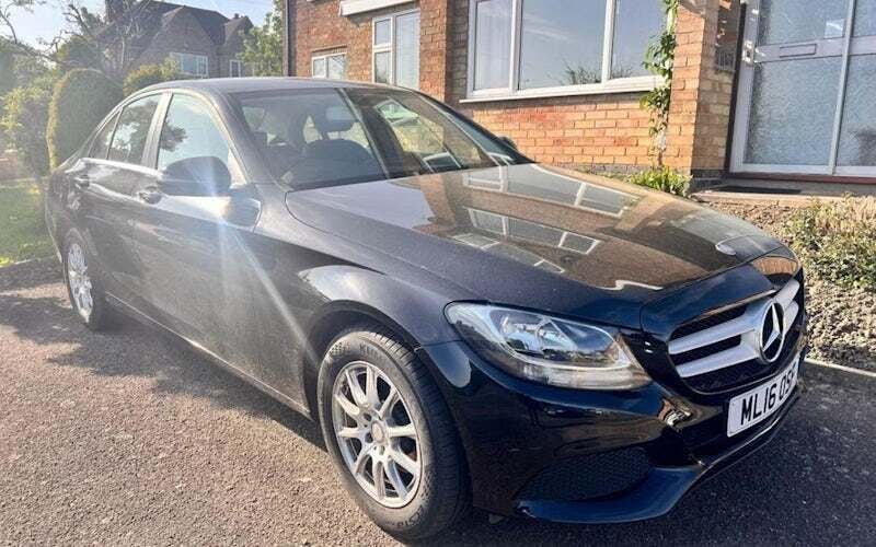 Black Used 2016 Mercedes C200 SE Sedan | £9,480 (Good price) - Image 1/4