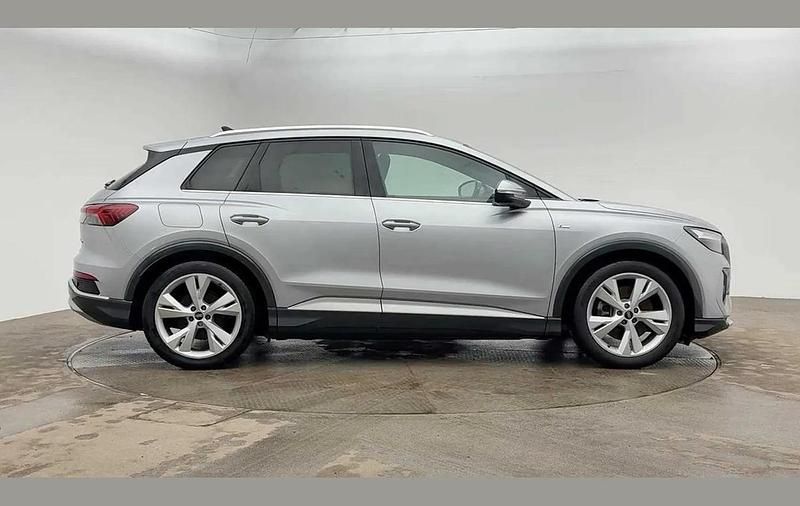 Used Audi Q4 e-tron S-Line 150 kW (204 HP) 2021 Silver SUV