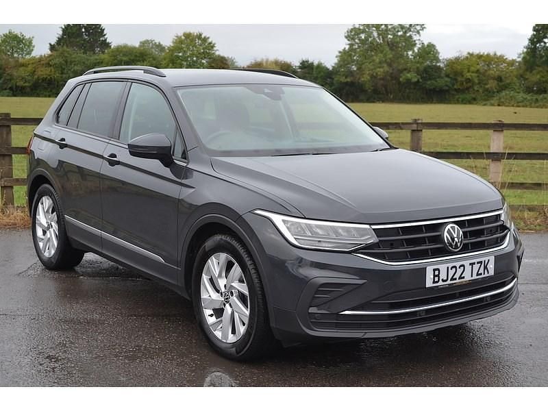 Grey Used 2022 VW Tiguan Life SUV | £13,489 (Fair price) - Image 1/3