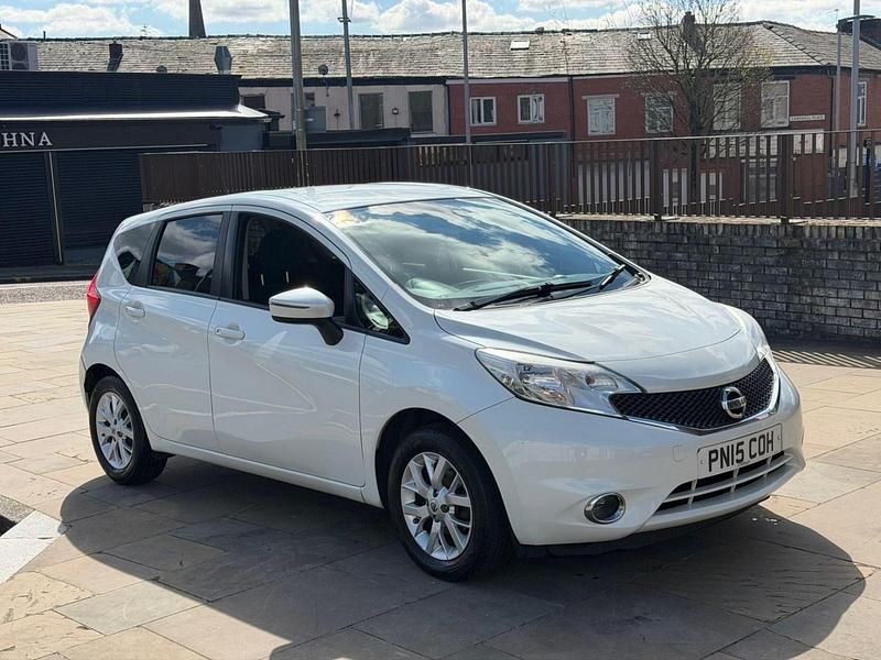 Used Nissan Note Acenta Premium 80 HP (58 kW) 2015 White Hatchback