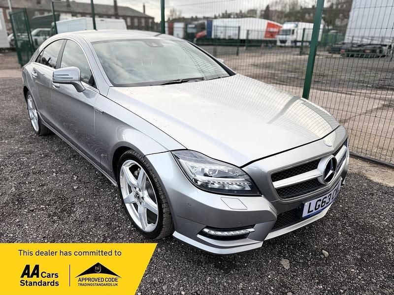 Silver Used 2013 Mercedes CLS350 AMG Coupe | £6,495 (Good price) - Image 1/2