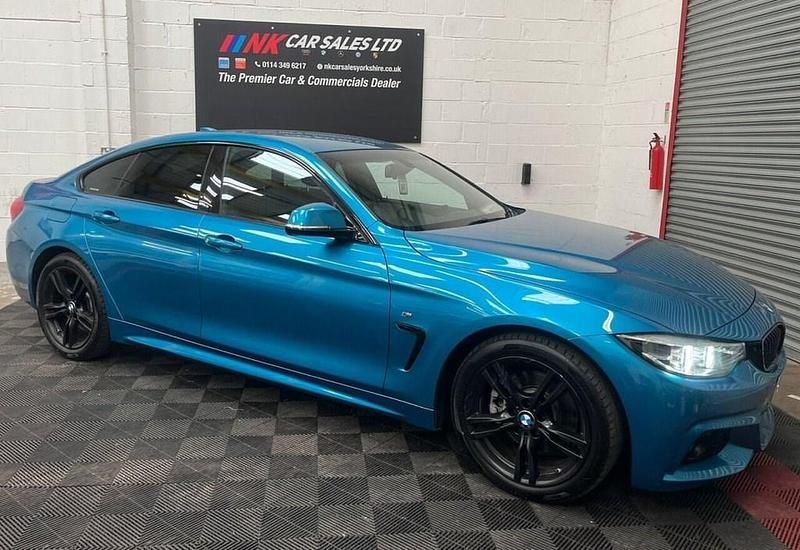 Used BMW 430 M Sport 258 HP (189 kW) 2018 Blue Coupe