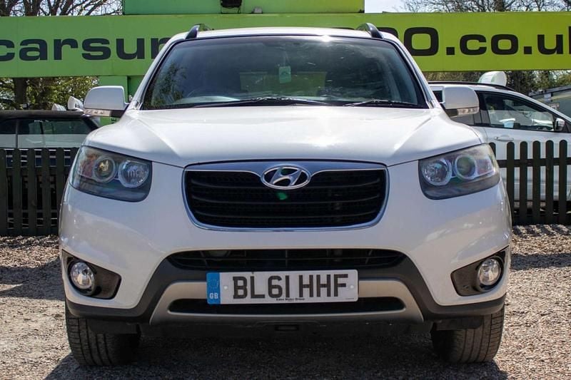 Used Hyundai Santa Fe Premium 194 HP (142 kW) 2012 White SUV