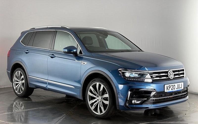 Used 2020 VW Tiguan Allspace R-line SUV | £26,550 (Fair price) - Image 1/3