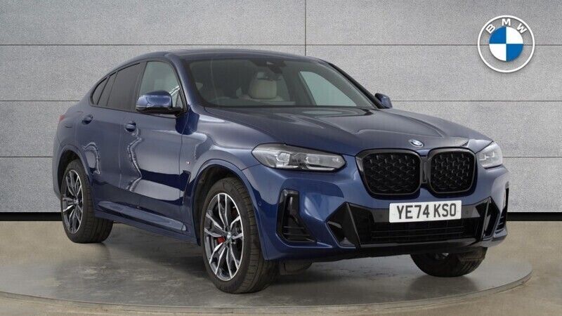 Blue Used 2024 BMW X4 M Sport SUV | £47,795 (Fair price) - Image 1/4