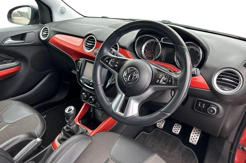 Used Vauxhall Adam Slam 87 HP (63 kW) 2015 Red Hatchback