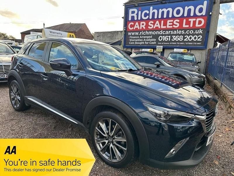 Blue Used 2016 Mazda CX-3 Inclusive SUV | £12,295 (Fair price) - Image 1/3