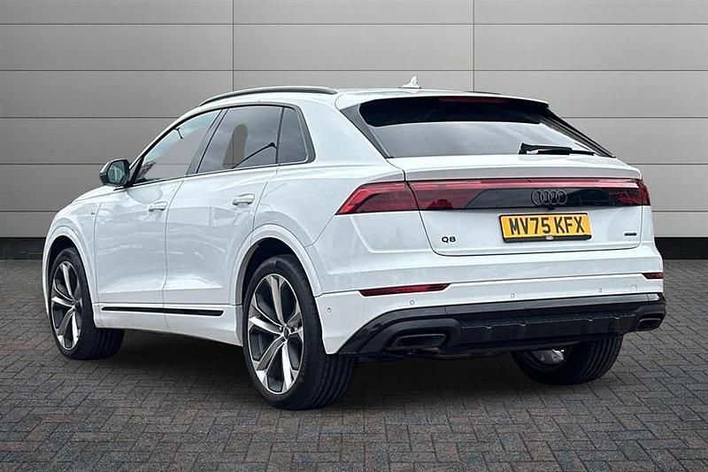 Used Audi Q8 Black Edition 340 HP (250 kW) 2025 Glacier white SUV