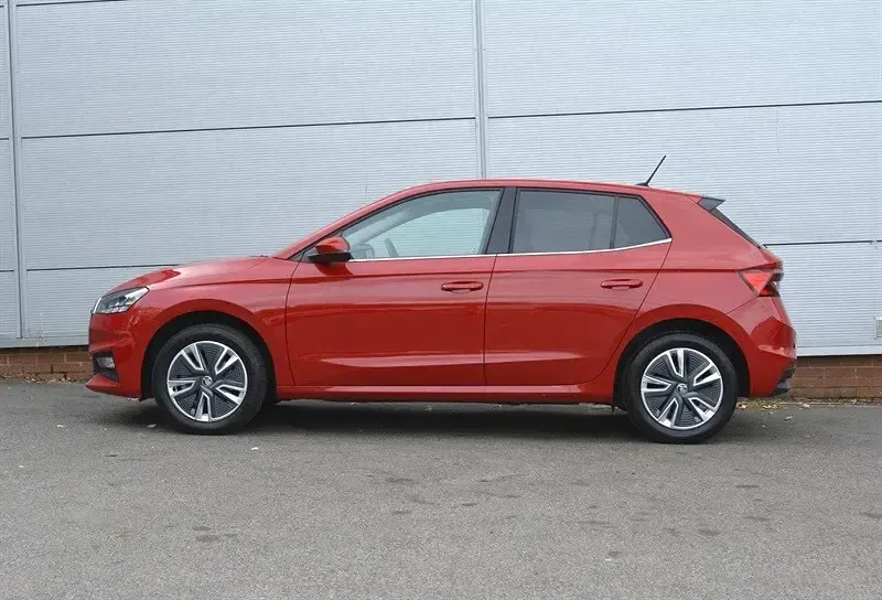 Used Skoda Fabia SE L 110 HP (80 kW) 2024 Red Hatchback