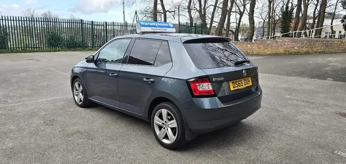 Used Skoda Fabia SE L 103 HP (75 kW) 2015 Grey Hatchback