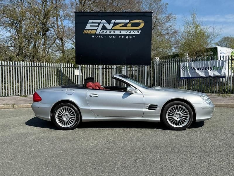 Used Mercedes SL500 2003 Silver Cabriolet