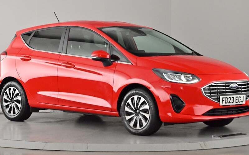 Red Used 2023 Ford Fiesta Titanium Hatchback | £13,450 (Good price) - Image 1/4