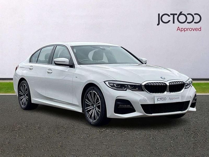 White Used 2021 BMW 330e M Sport Sedan | £20,000 (Fair price) - Image 1/4