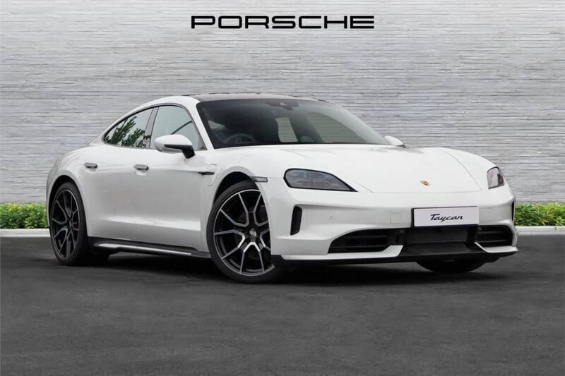 White Used 2025 Porsche Taycan Sedan | £79,990 - Image 1/4