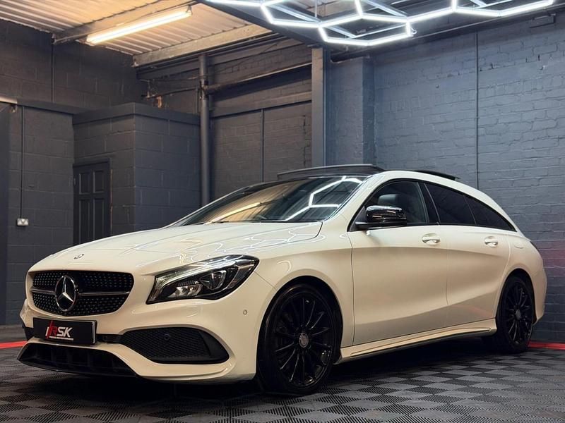 Used Mercedes CLA220 AMG line 2017 White Sedan