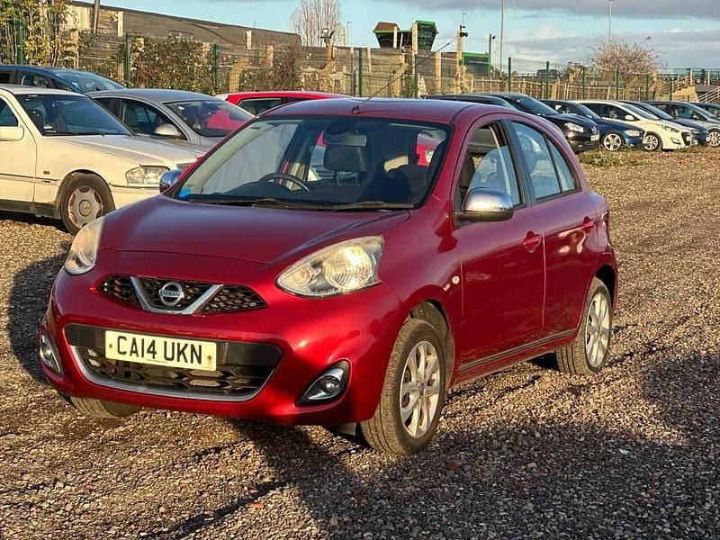 Used Nissan Micra Acenta 2014 Red Hatchback