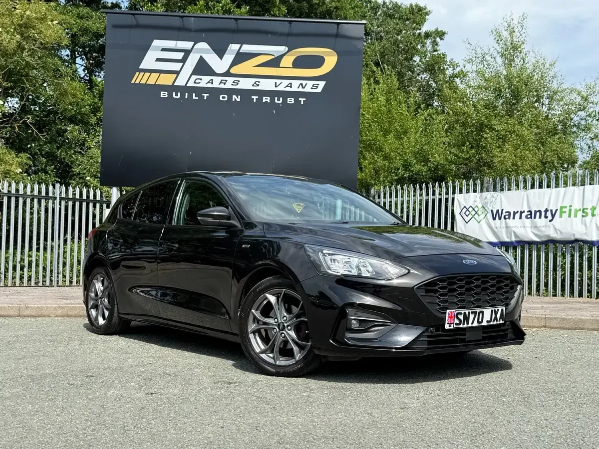 Used Ford Focus ST-Line 125 HP (91 kW) 2020 Black Hatchback