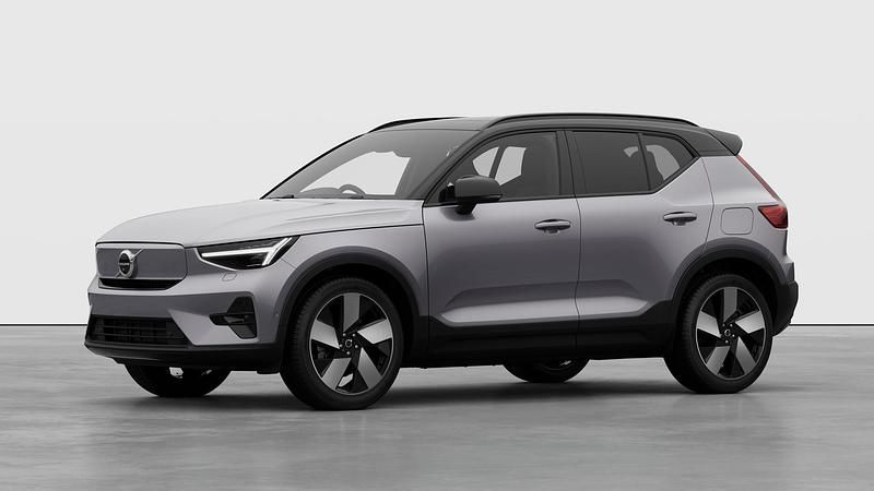 Aurora silver New 2025 Volvo EX40 Ultra SUV | £50,360 (Expensive) - Image 1/4