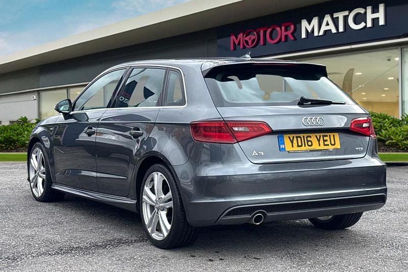 Used Audi A3 Sportback S-Line 2016 Grey Hatchback
