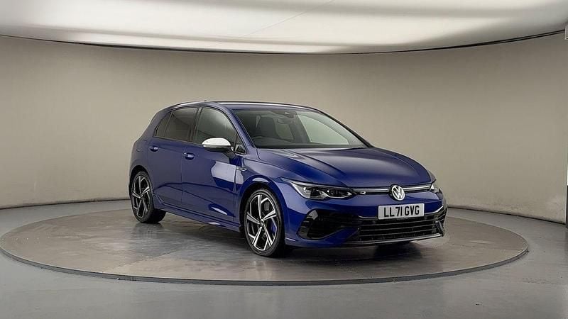 Lapiz blue Used 2021 VW Golf VIII R Hatchback | £28,500 (Fair price) - Image 1/4