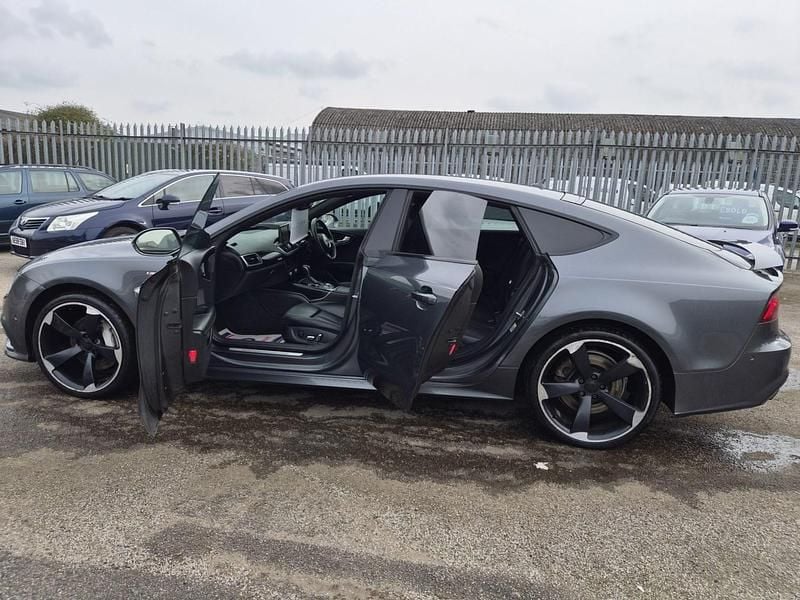 Used Audi A7 Black Edition 2014 Grey Hatchback