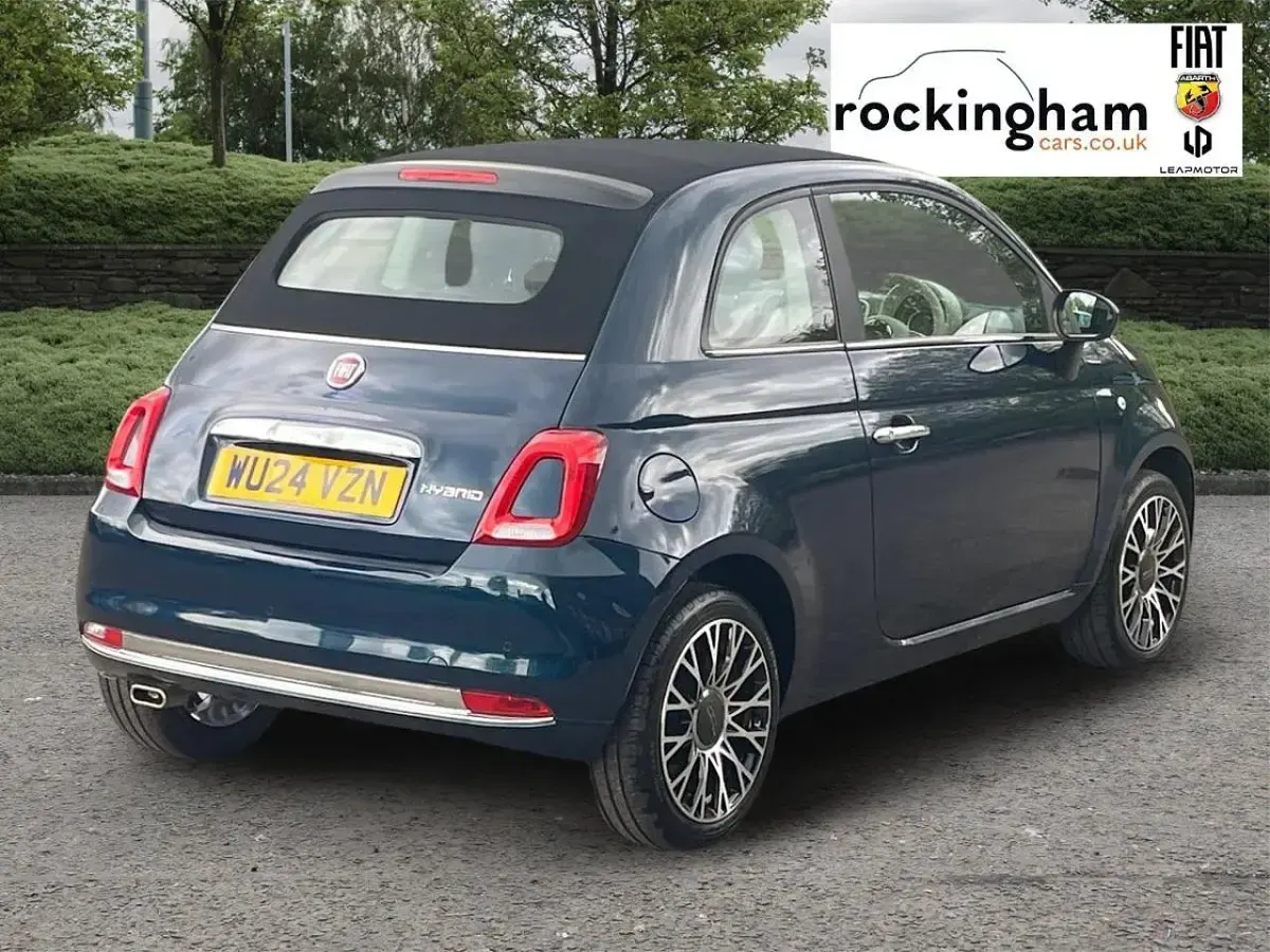 Begagnad Fiat 500C S 70 HK (51 kW) 2024 Blå Cab
