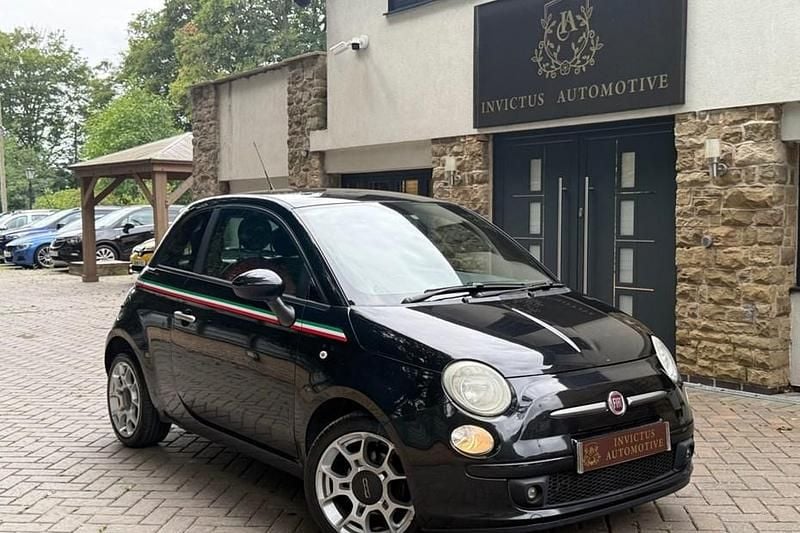 Black Used 2011 Fiat 500 Hatchback | £4,240 (Good price) - Image 1/1