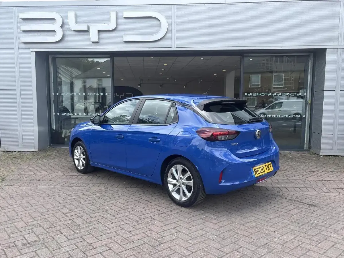 Used Vauxhall Corsa 74 HP (54 kW) 2020 Blue Hatchback