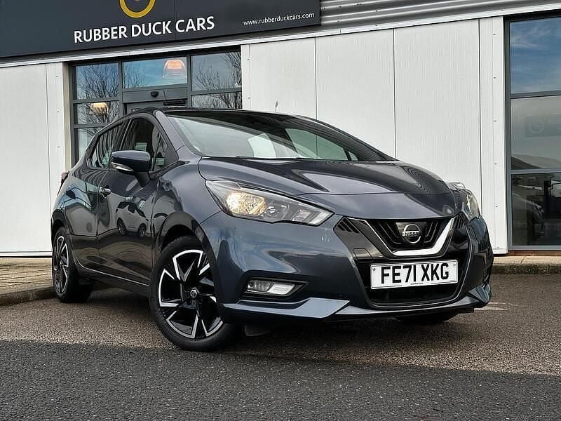 Used Nissan Micra Acenta 92 HP (67 kW) 2021 Grey Hatchback