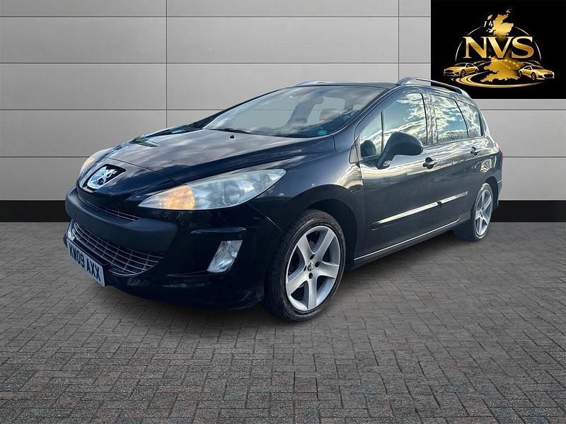Usado Peugeot 308 Sport 2009 Preto Carrinha