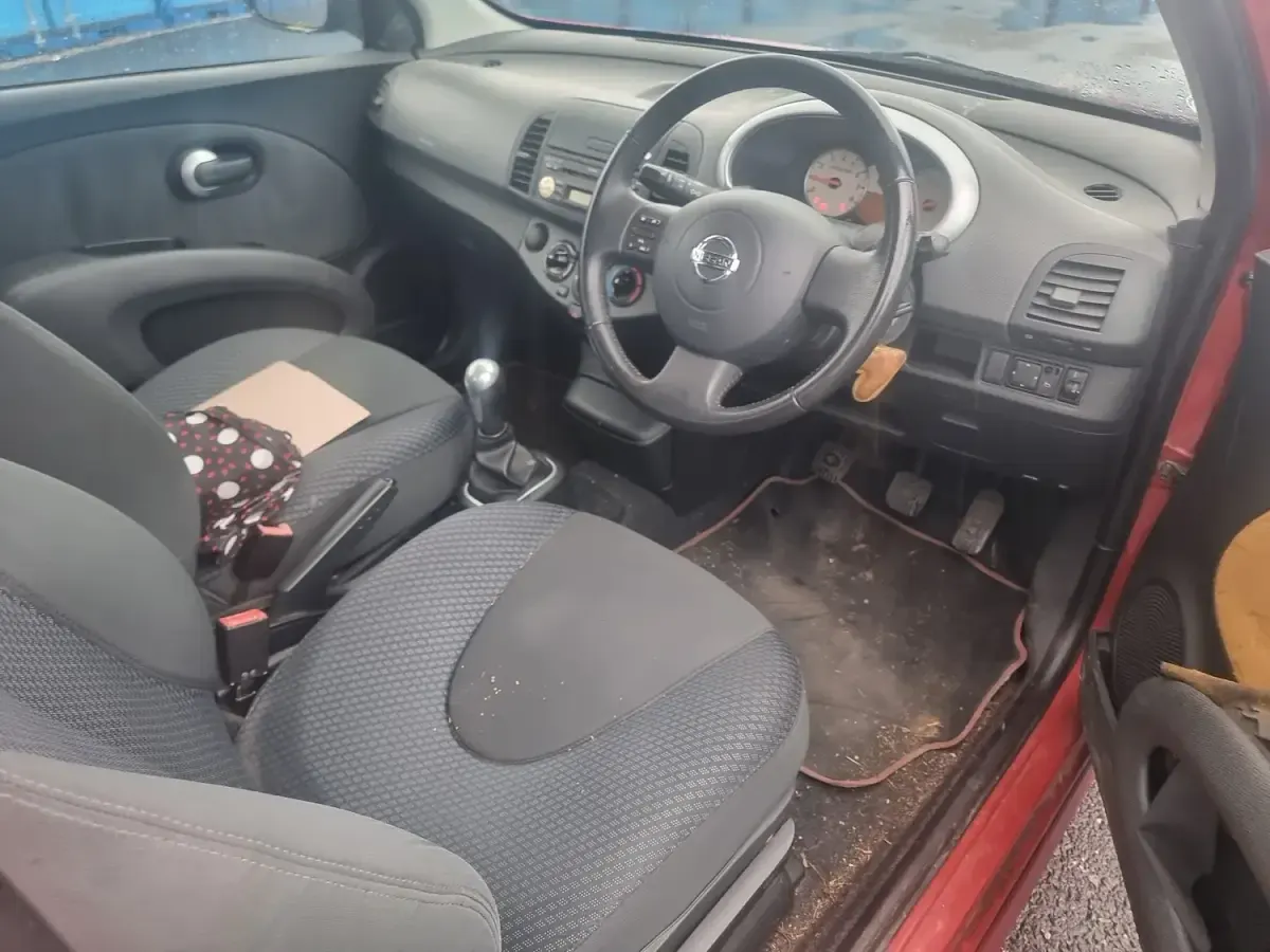 Used Nissan Micra 2006 Red Hatchback
