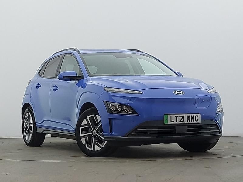 Blue Used 2021 Hyundai Kona Premium SUV | £11,498 (Fair price) - Image 1/4