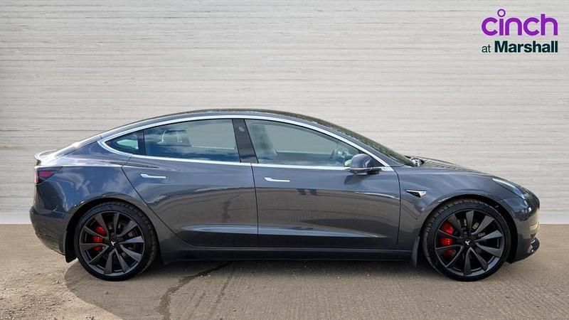 Used Tesla Model 3 Performance 461 kW (627 HP) 2019 Grey Sedan