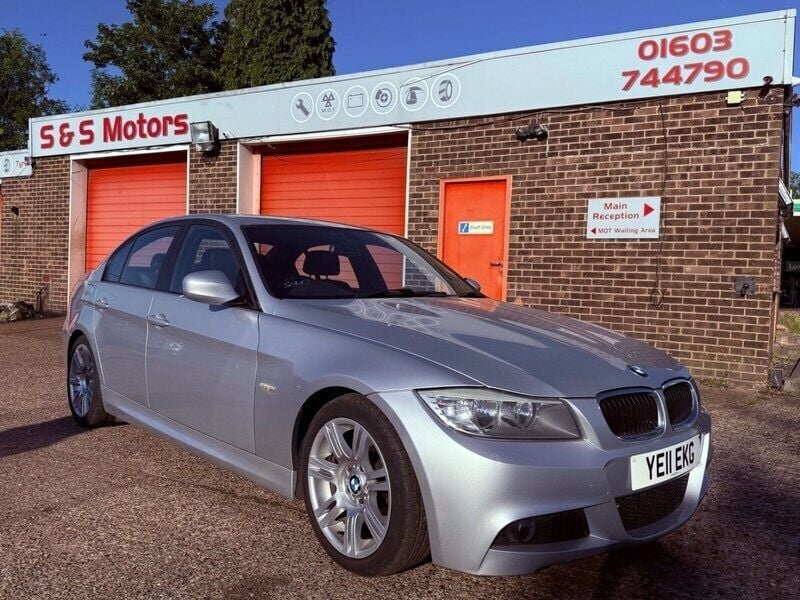 Silver Used 2011 BMW 320 M Sport Sedan | £3,995 (Fair price) - Image 1/4