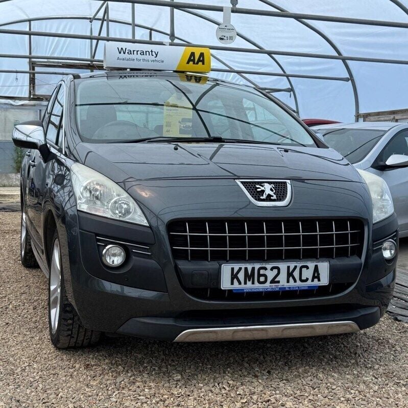 Grey Used 2012 Peugeot 3008 Allure Hatchback | £1,690 (Fair price) - Image 1/4