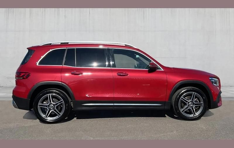 Used Mercedes GLB200 AMG Line Premium 161 HP (118 kW) 2021 Red SUV