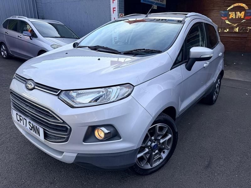 Usado Ford Ecosport Titanium 95 HP (69 kW) 2017 Prateado SUV