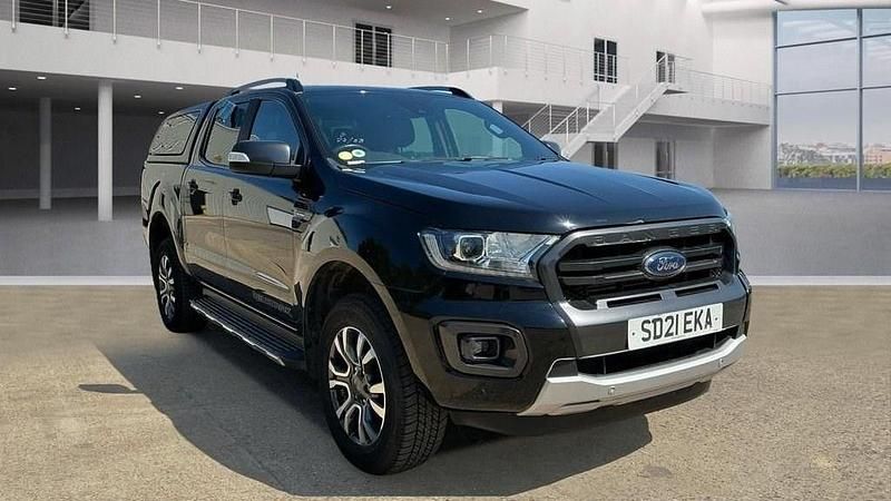 Black Used 2021 Ford Ranger Wildtrack Pickup | £15,450 (Super price) - Image 1/4