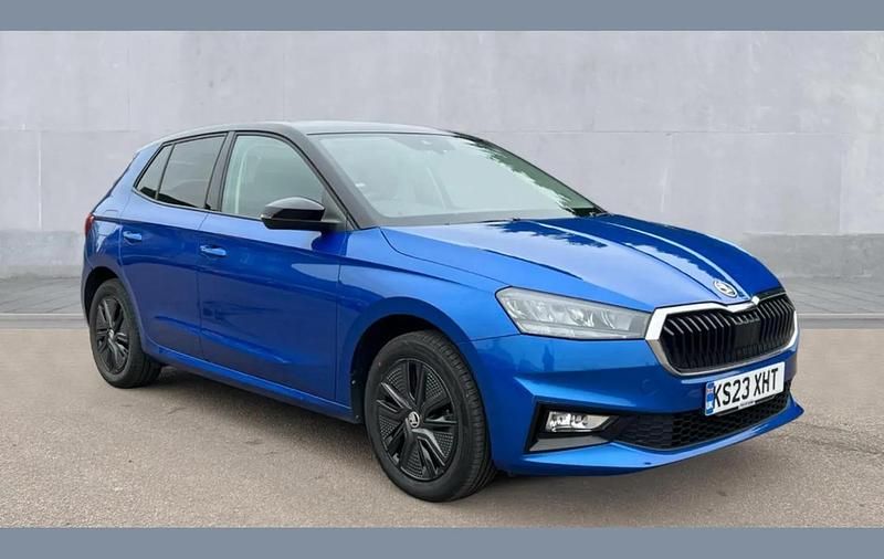 Used Skoda Fabia Colour Edition 95 HP (69 kW) 2023 Blue Hatchback