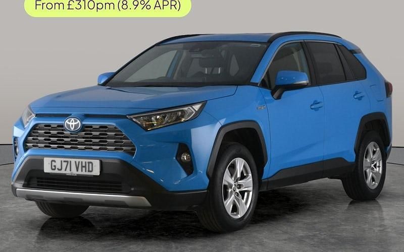 Used Toyota RAV4 218 HP (160 kW) 2021 Blue SUV