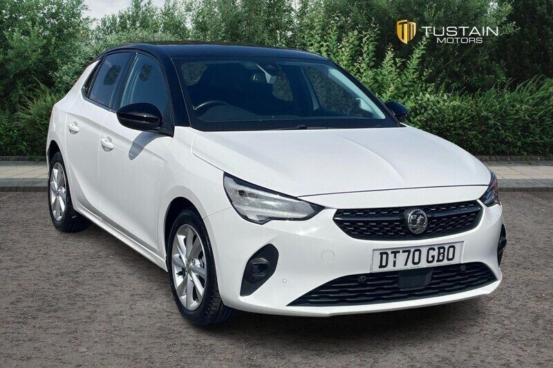 White Used 2021 Vauxhall Corsa Elite Hatchback | £11,399 (Fair price) - Image 1/4