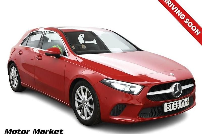 Used Mercedes A180 Executive 116 HP (85 kW) 2018 Red Hatchback
