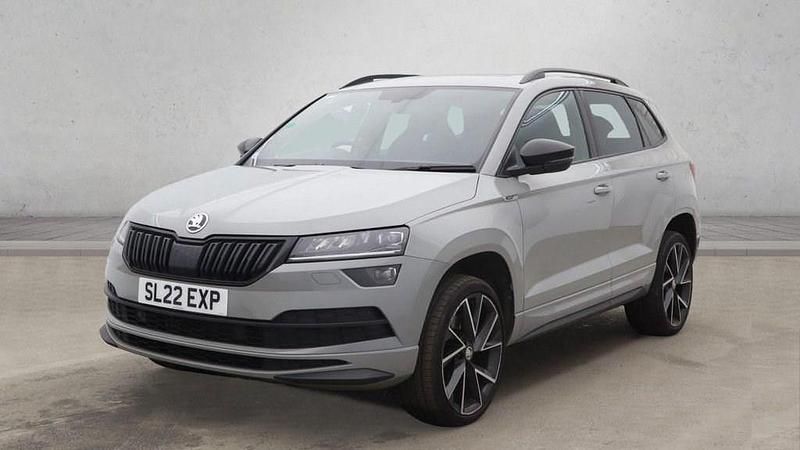 Used Skoda Karoq SportLine 150 HP (110 kW) 2022 Grey SUV