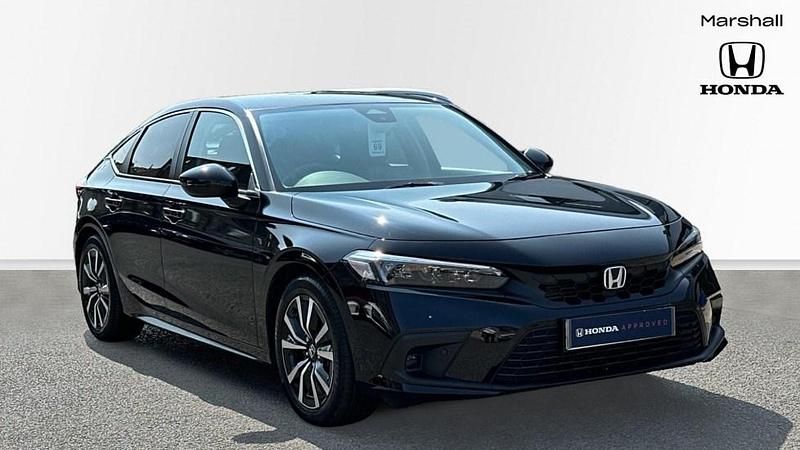 Black Used 2025 Honda Civic Elegance Hatchback | £26,189 (Good price) - Image 1/4