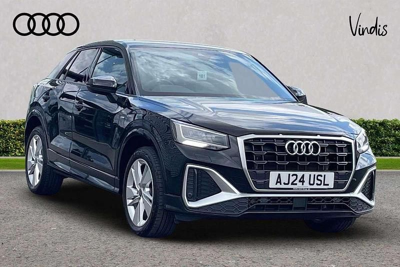 Black Used 2024 Audi Q2 S-Line SUV | £26,900 (Fair price) - Image 1/4
